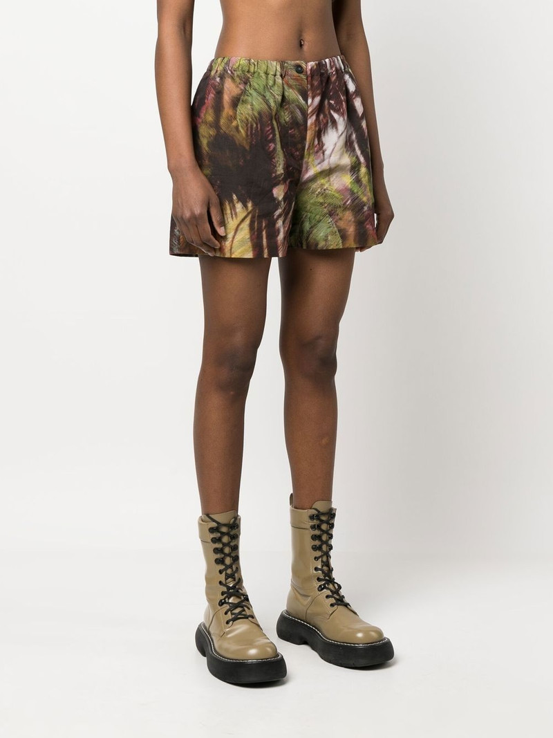 tropical-print shorts 3