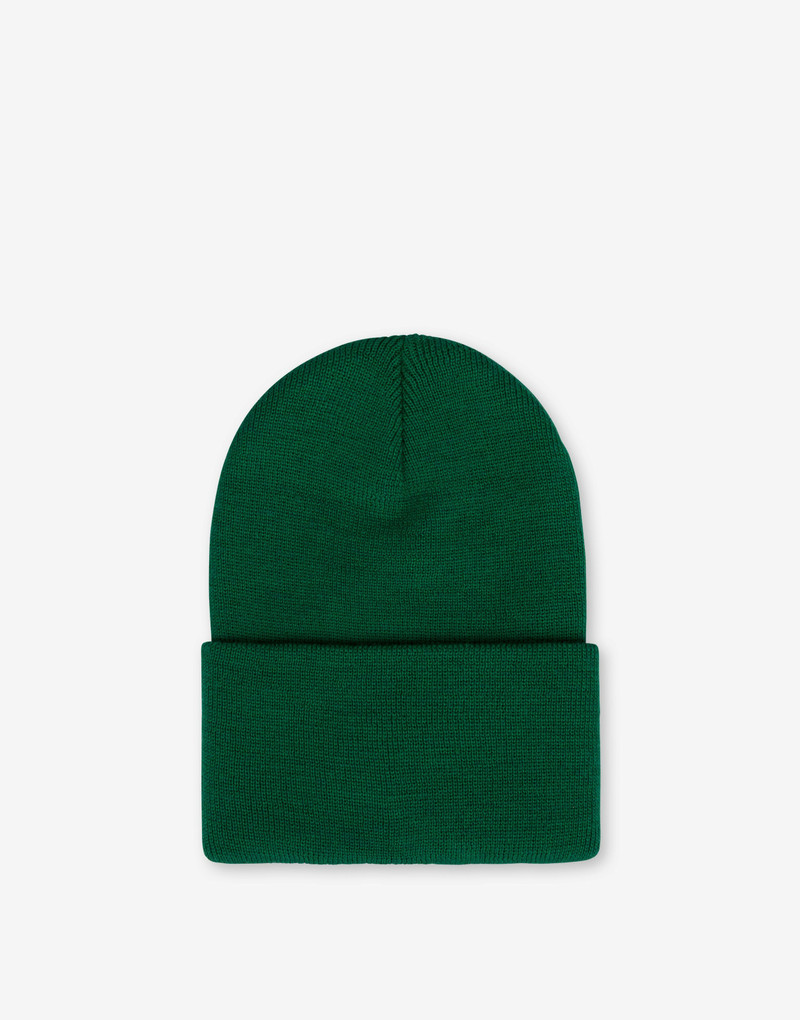 Moschino WOOL MIX HAT LOGO PATCH outlook