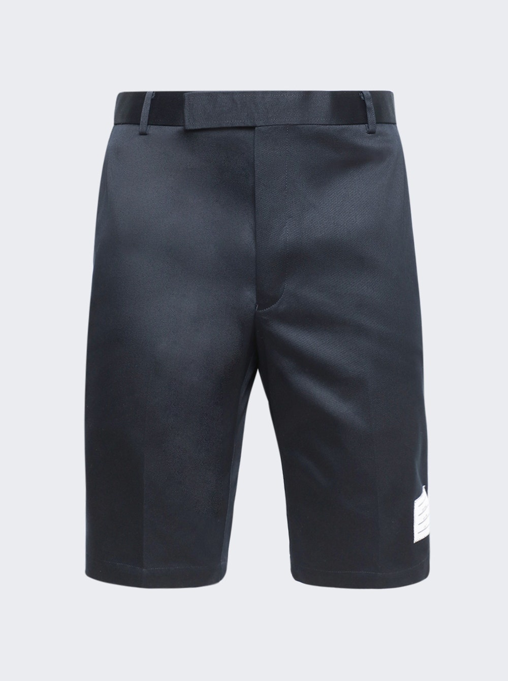 Cotton Twill Unconstructed Chino Shorts Navy - 1