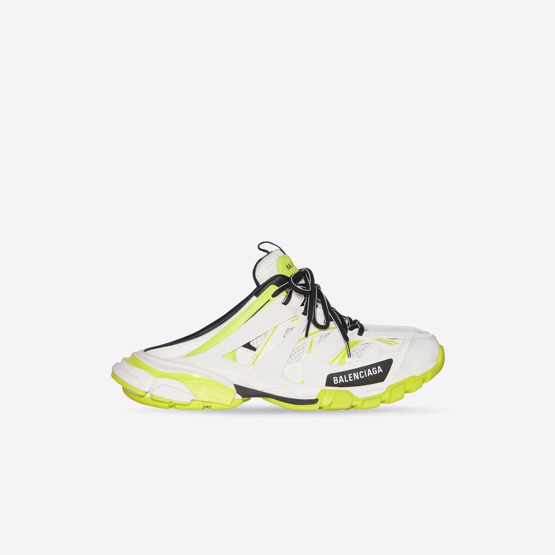Women's Track Mule in White - 1