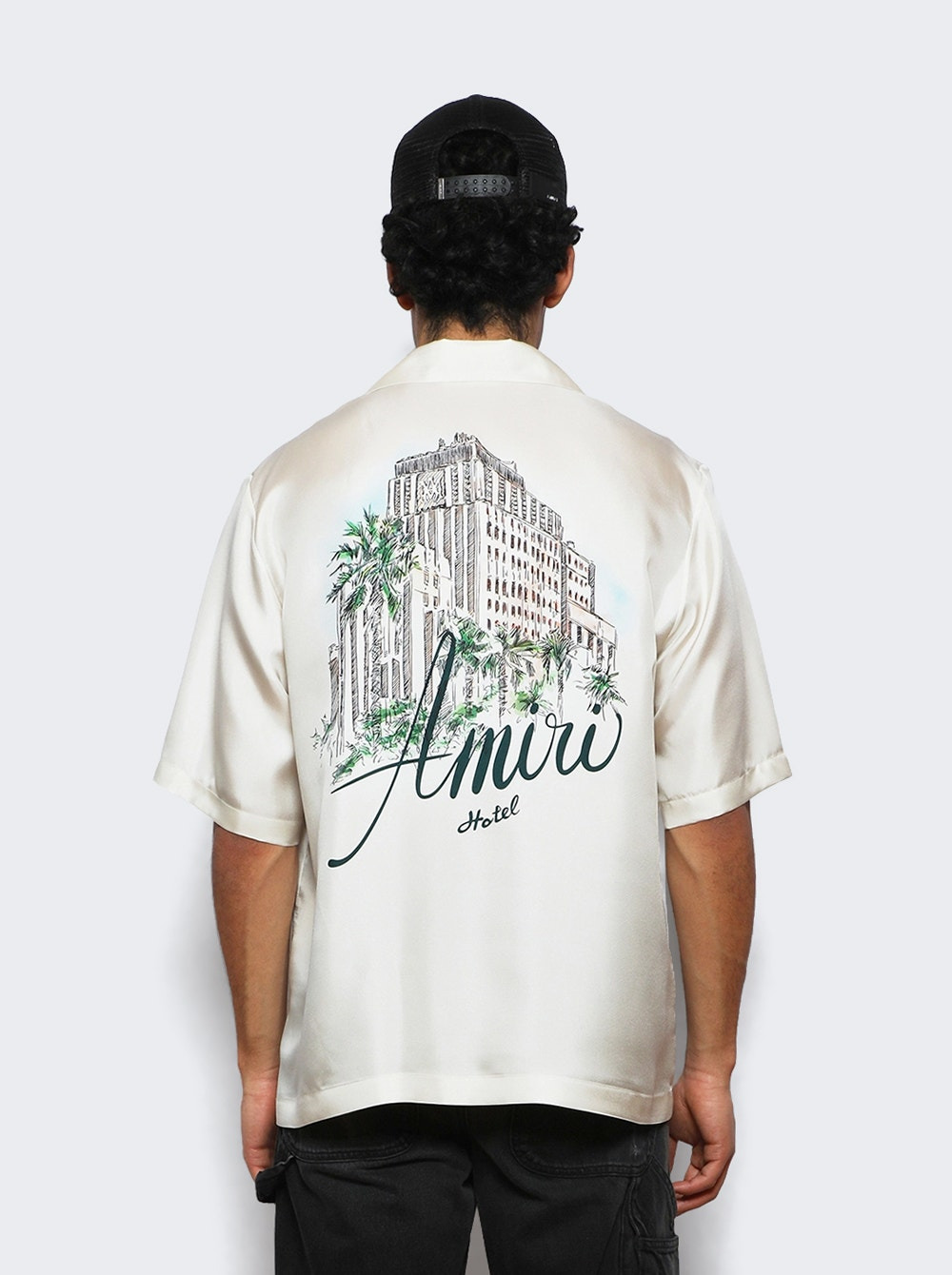 Hotel Bowling Shirt Alabaster - 4