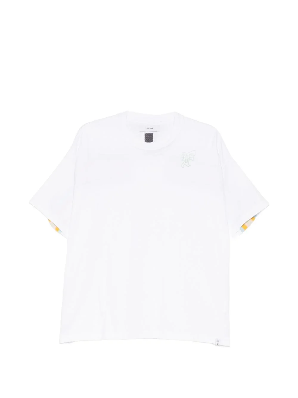 embroidered T-shirt - 1