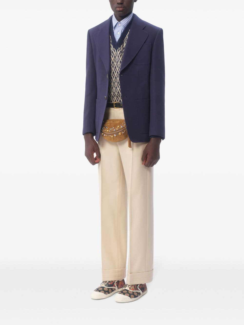 Valentino Men Single-Breasted Jacket - 3