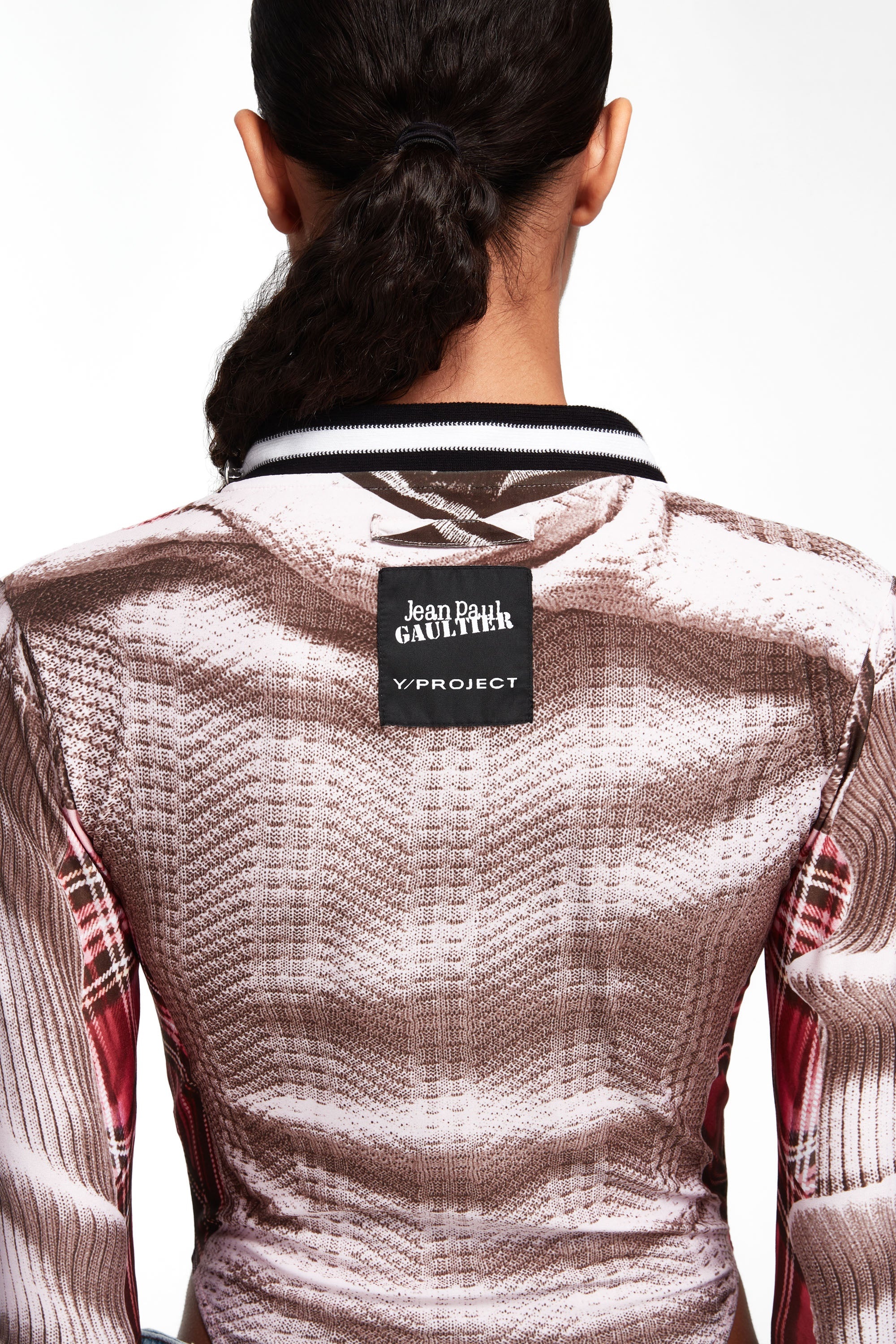 Trompe L'Oeil Cardigan Bodysuit - 4