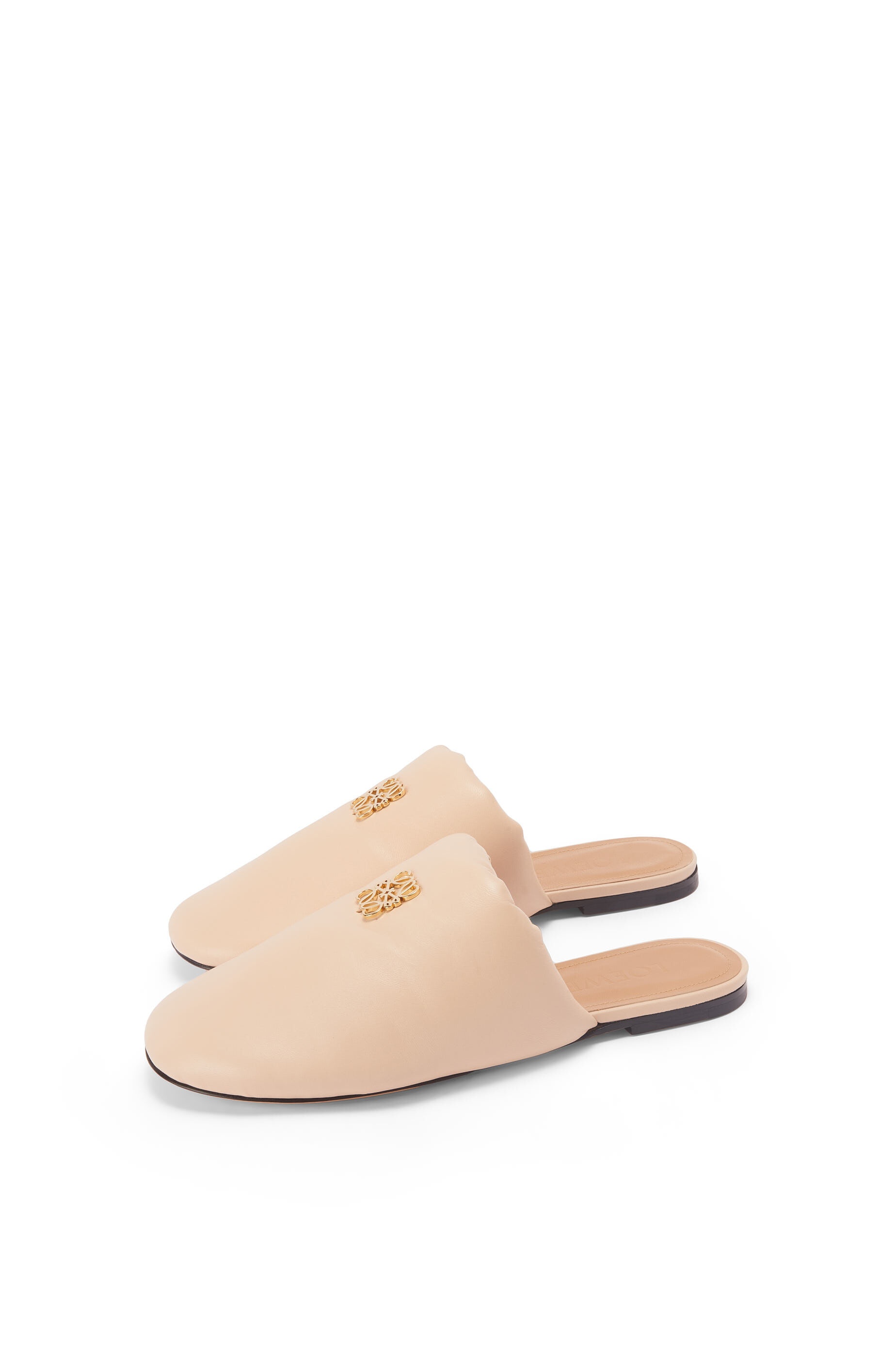 Padded Anagram mule in lambskin - 2