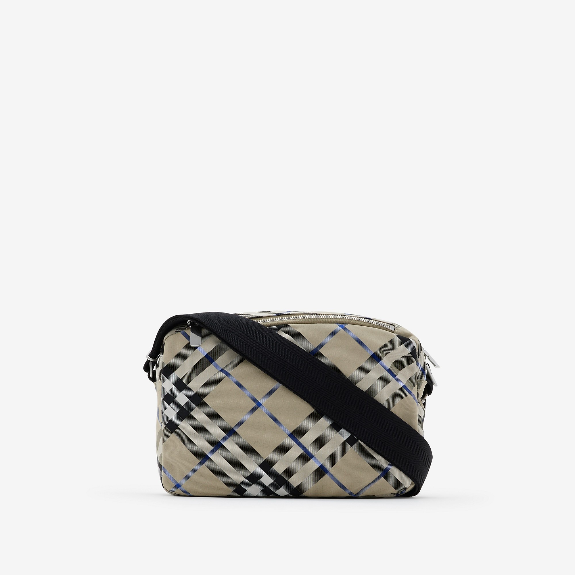 Check Crossbody Bag - 5