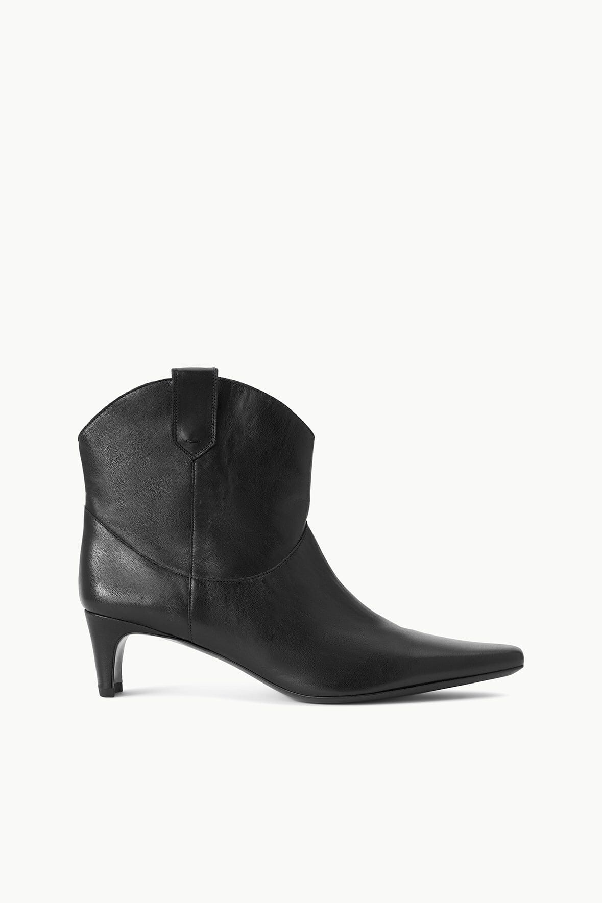 STAUD WESTERN WALLY ANKLE BOOT BLACK - 1