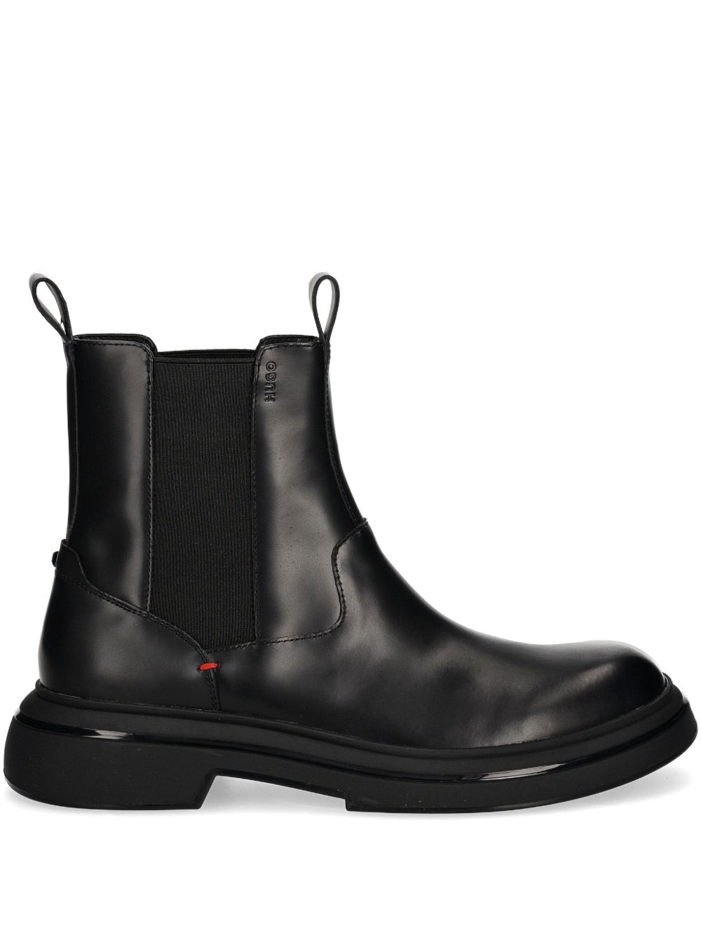 leather boots - 1