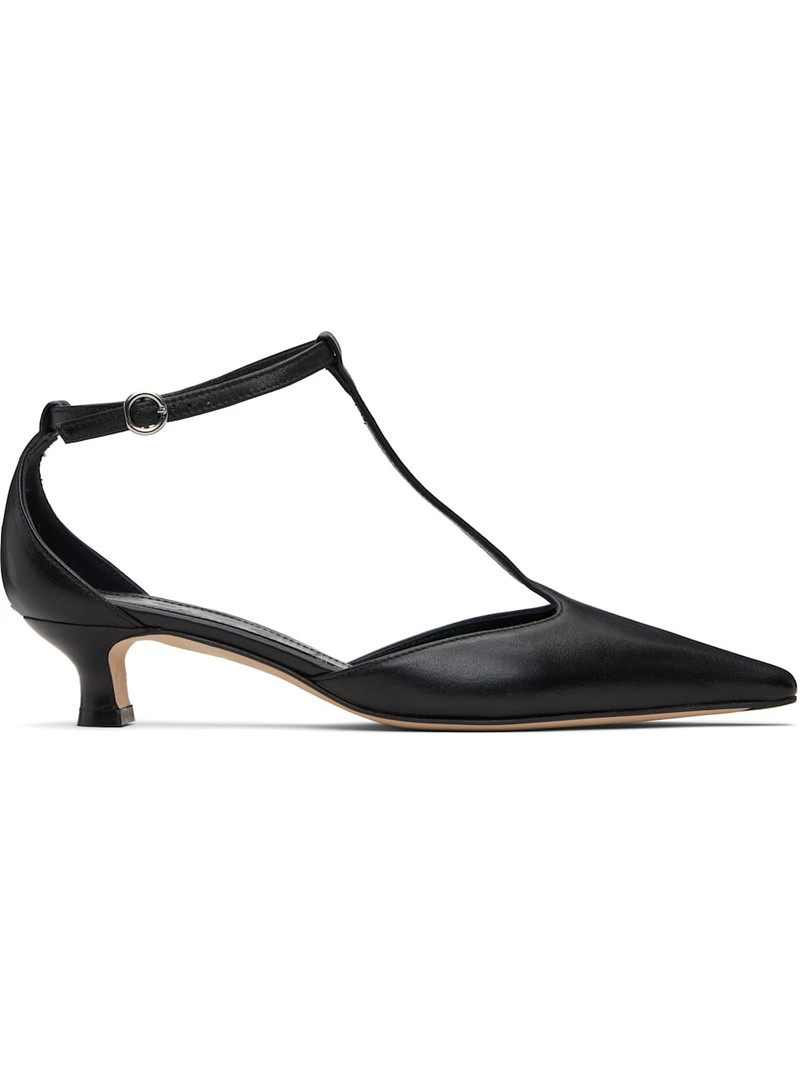 Black Liz T-Bar Heels 1