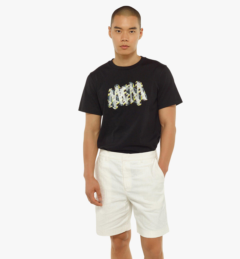 MCM Men’s Cubic Jacquard Denim Shorts outlook