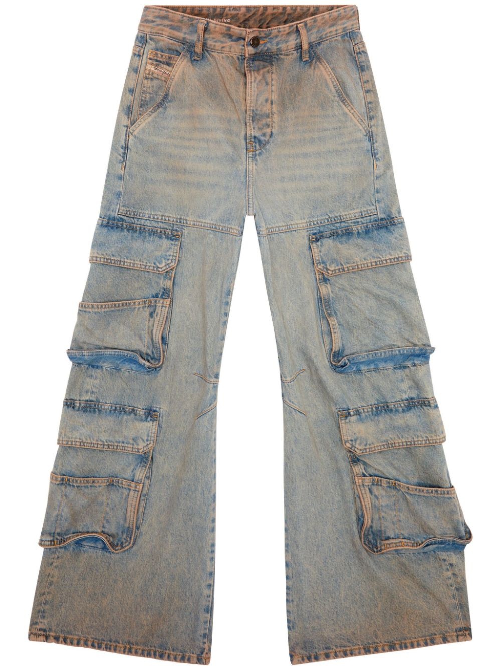 DIESEL Unisex Straight Jeans - 4