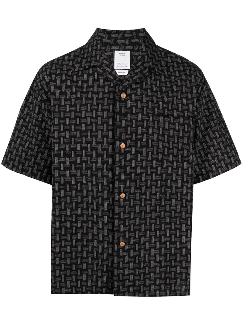 graphic-print short-sleeve shirt 1