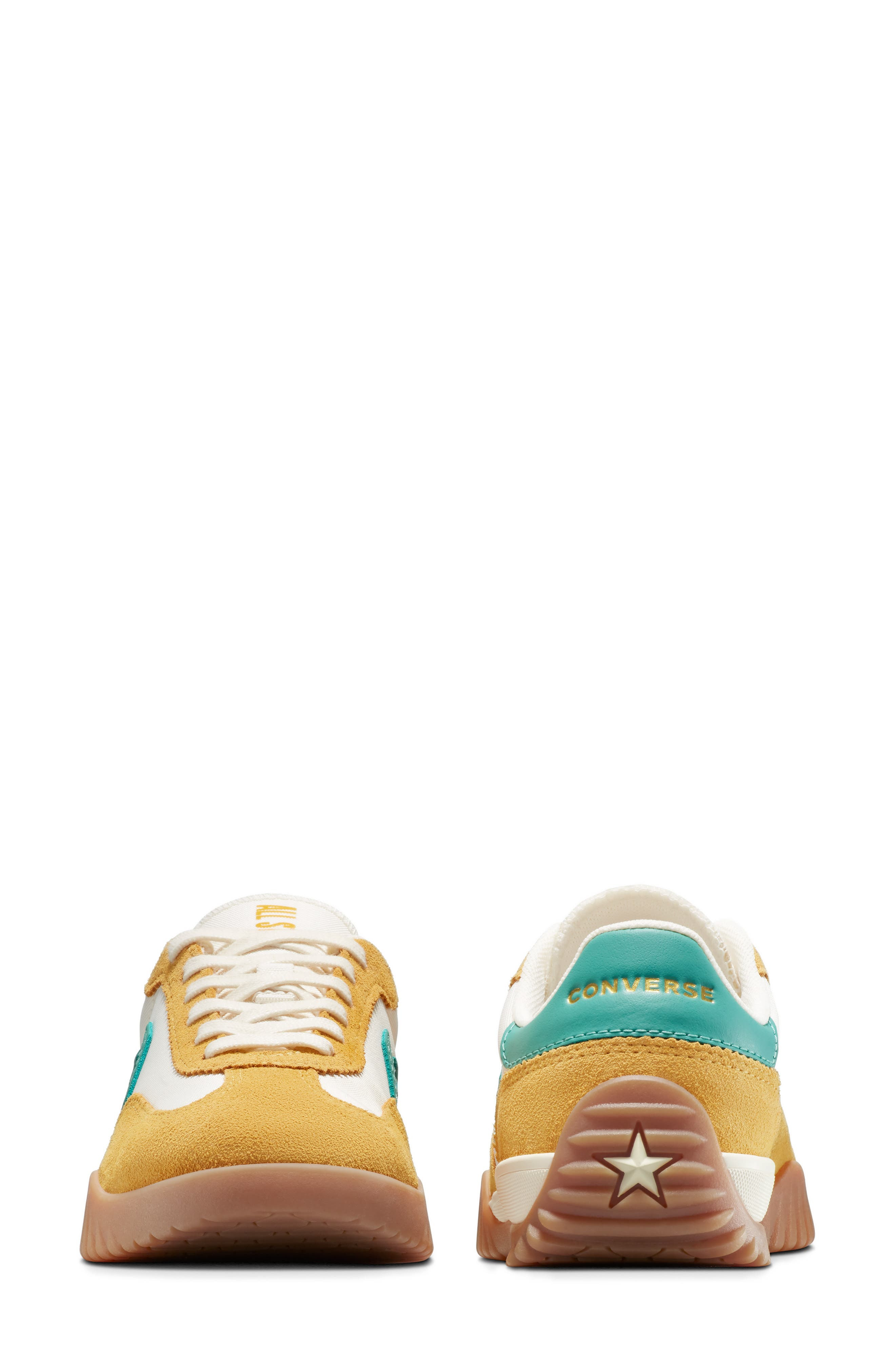 Converse Gender Inclusive Run Star Trainer Ox Sneaker in Sunny Angle/Egret at Nordstrom - 3