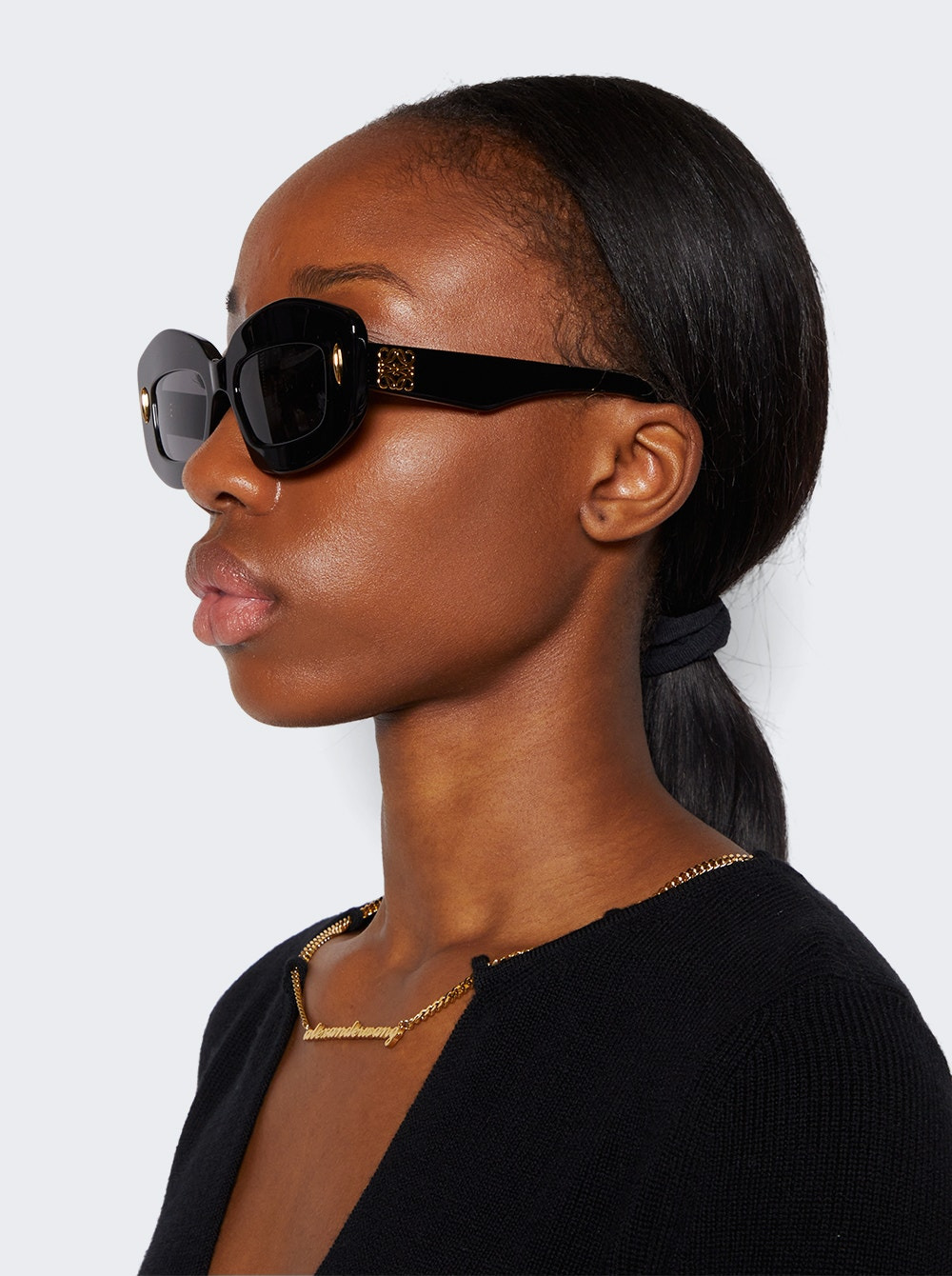 Silver Screen Sunglasses Black - 9