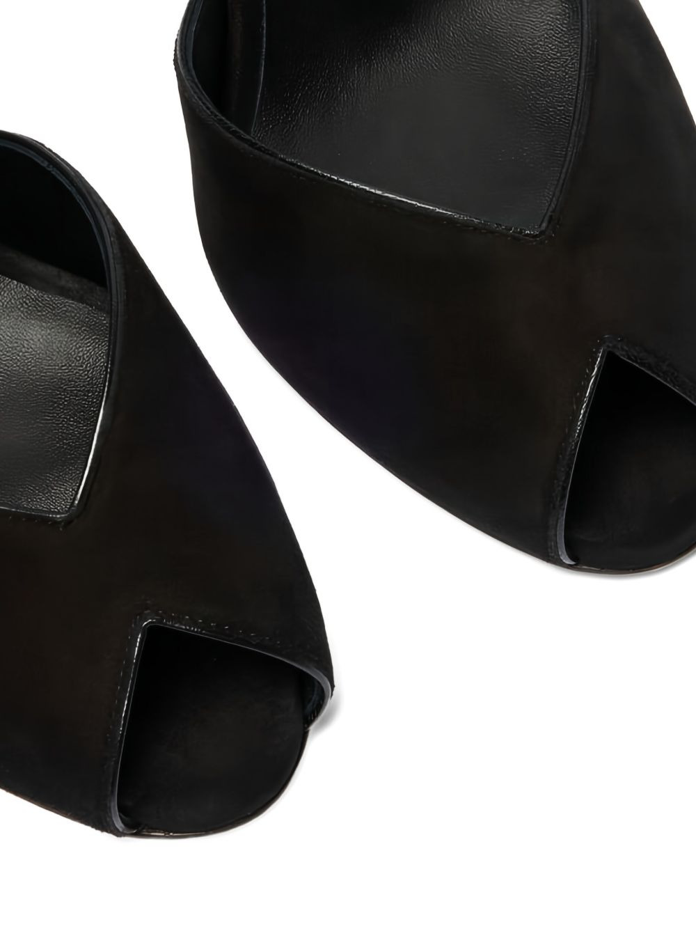 75mm ankle-strap peep-toe heeled pumps - 3