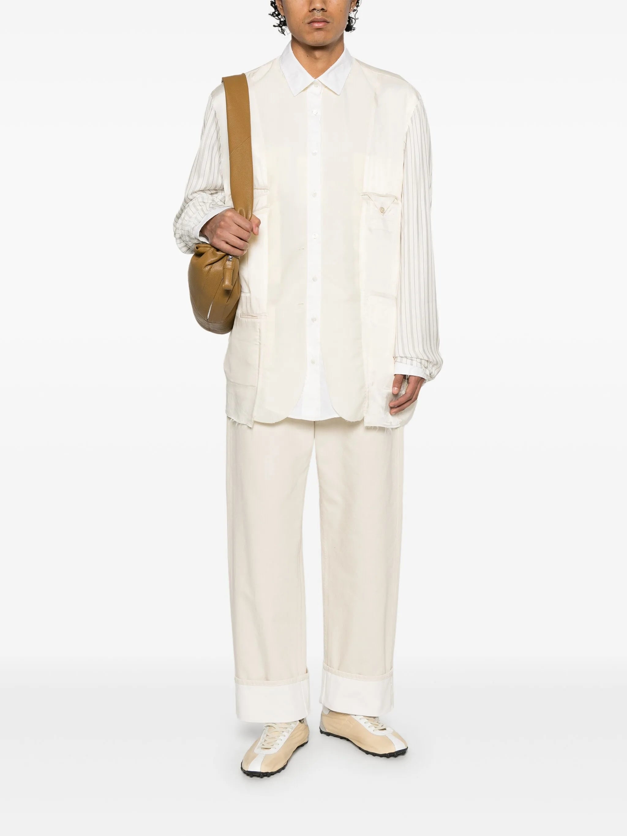 Panelled Shirt Jacket - 4