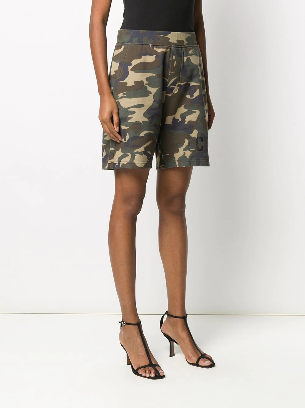 camouflage Icon-print shorts - 4