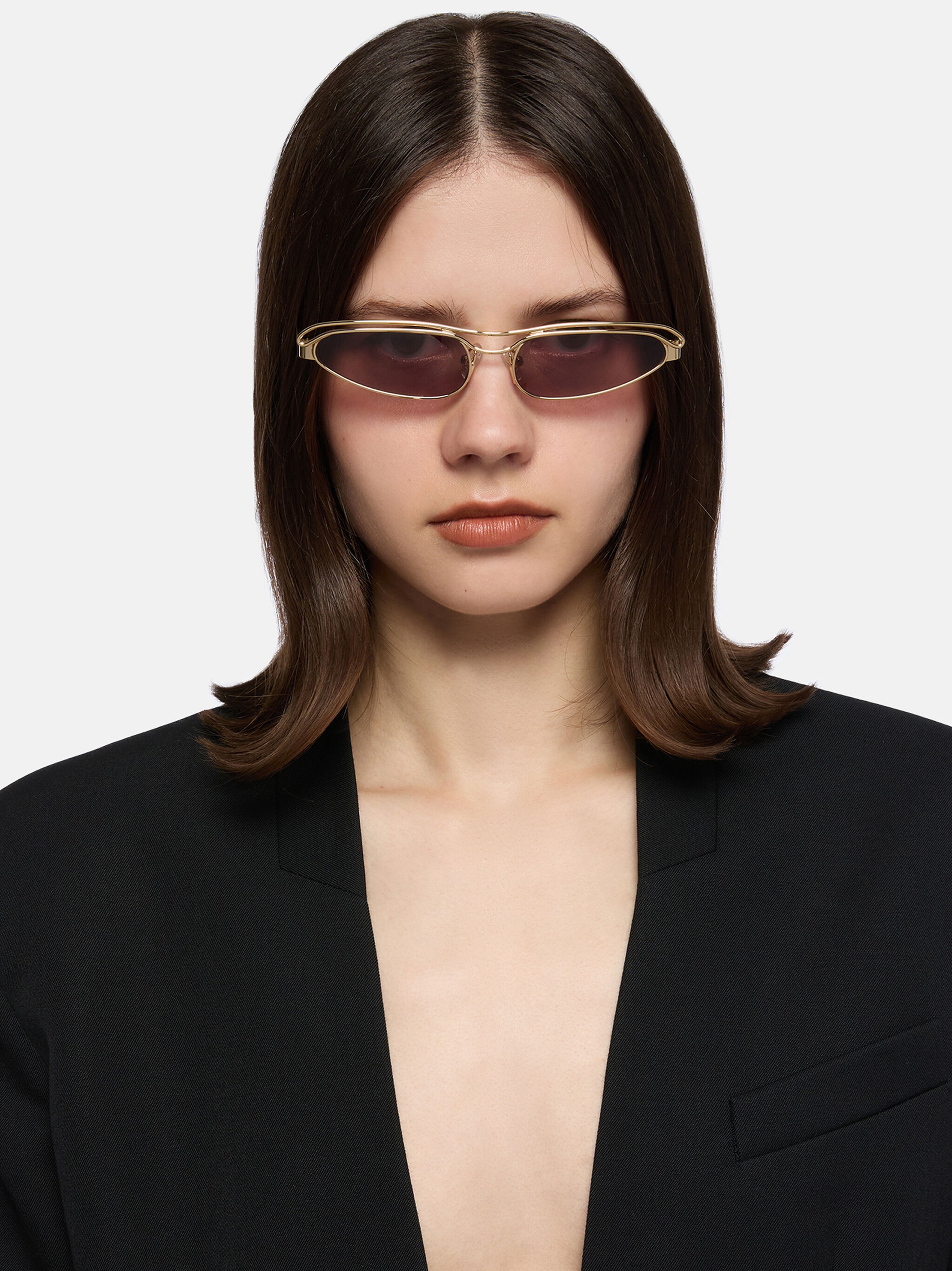 BLACK AND GOLD SUNGLASSES - 2