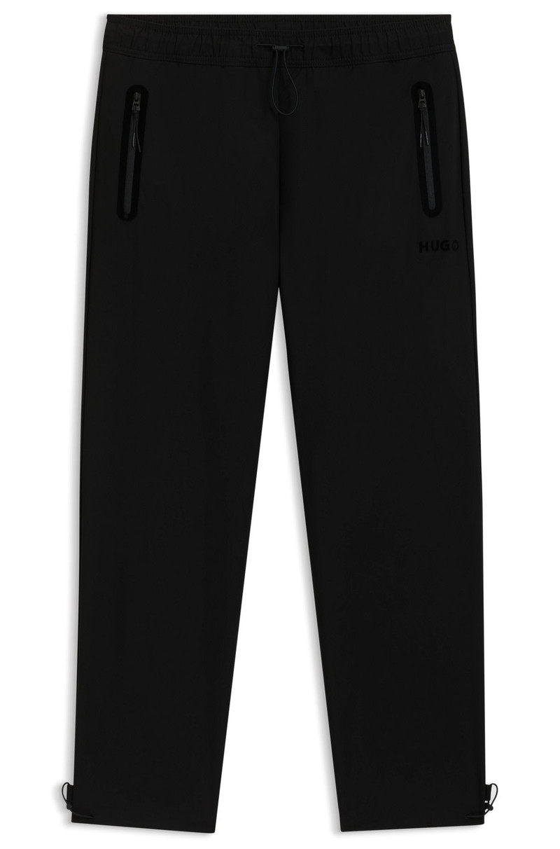 REGULAR-FIT PANTS IN WOOL TWILL WITH STRETCH 1
