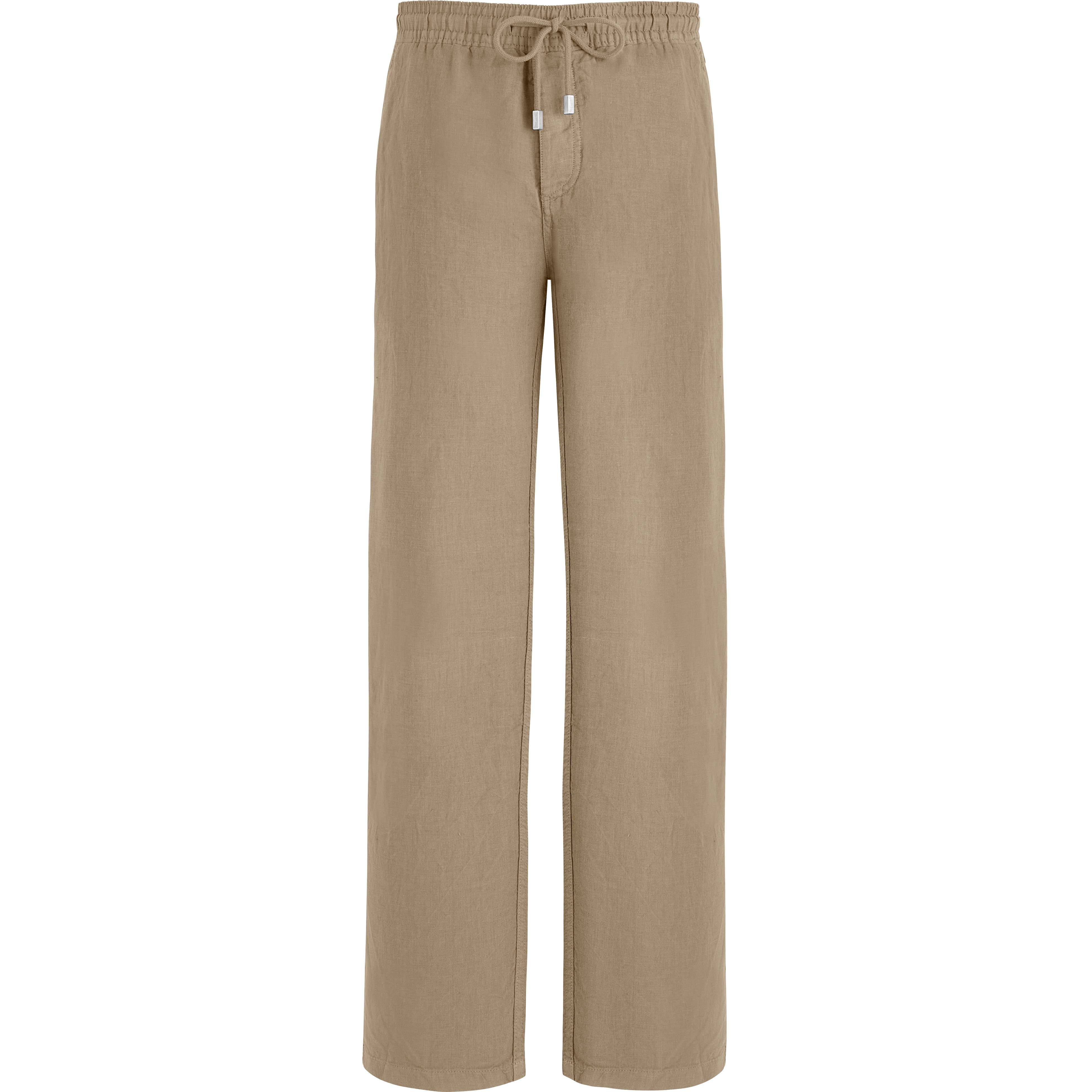 Men Linen Pants Solid - 1