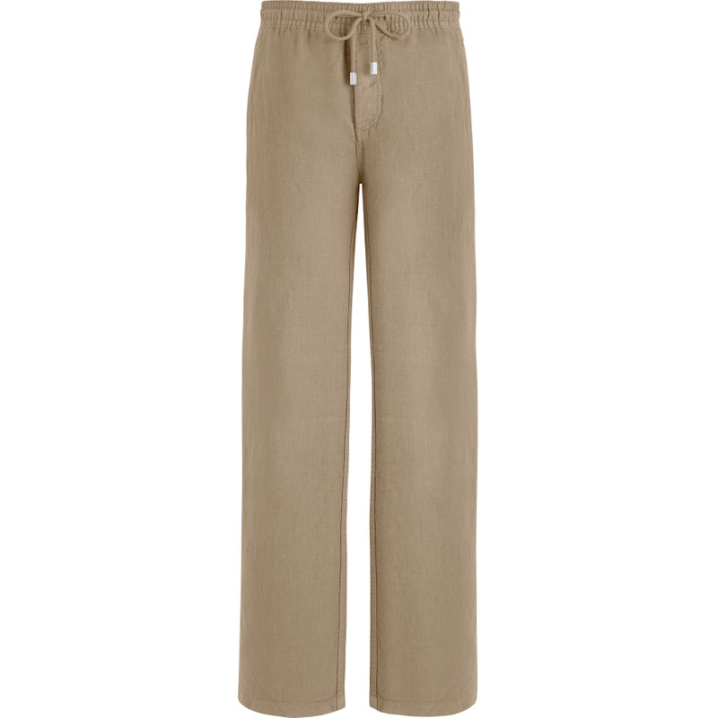 Men Linen Pants Solid 1