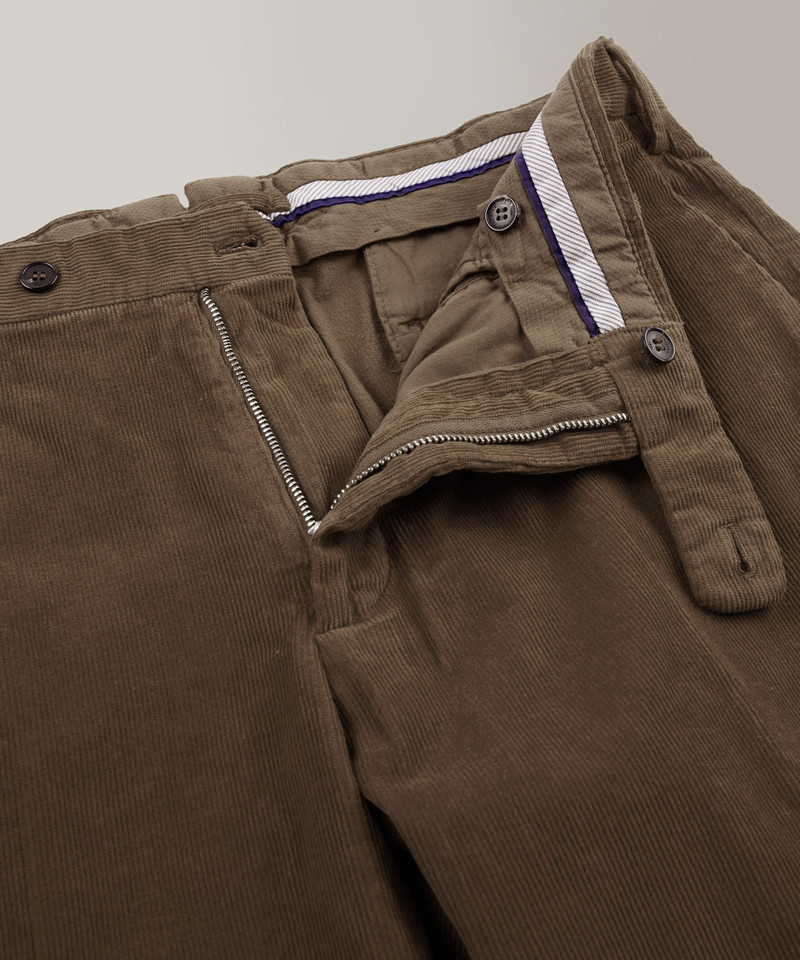 Regular fit corduroy trousers 6
