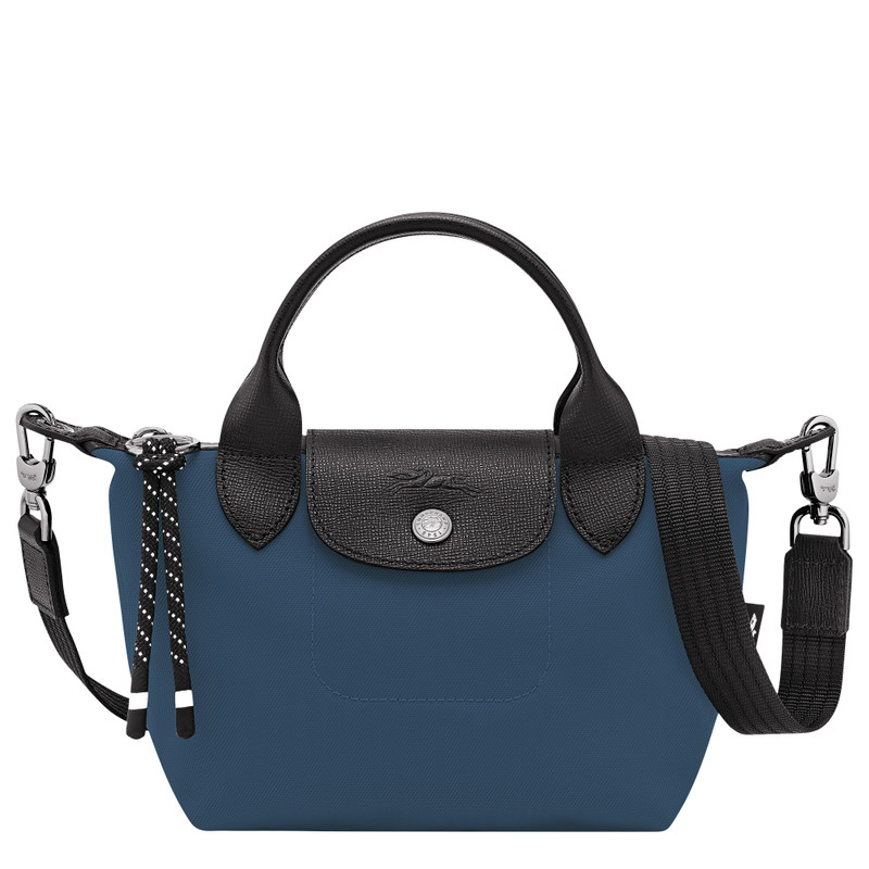 Le Pliage Energy XS Handbag Ink blue - Recycled canvas 1
