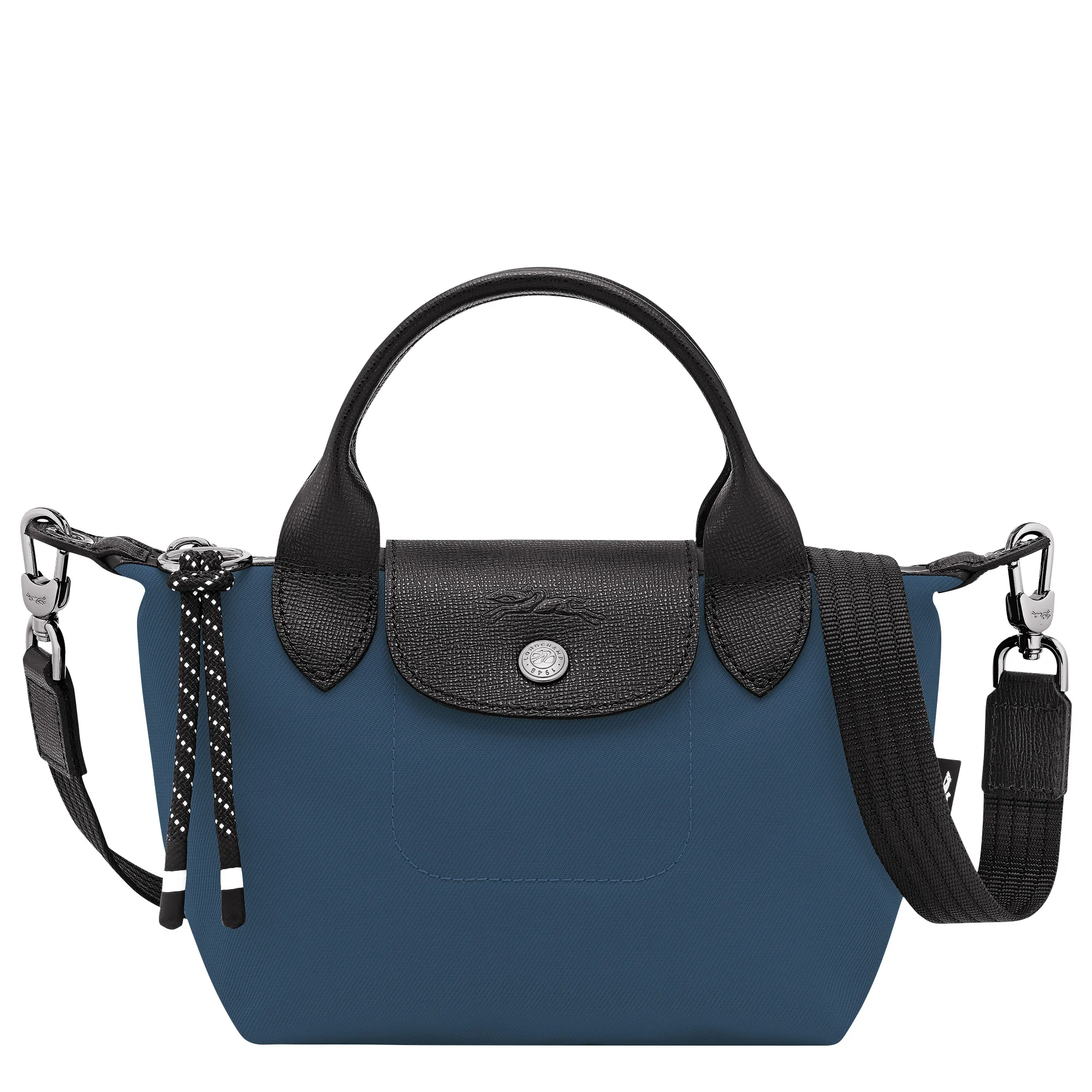 Le Pliage Energy XS Handbag Ink blue - Recycled canvas - 1