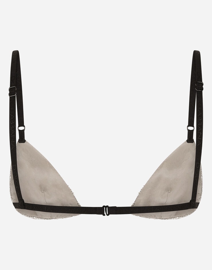 Crystal mesh bra - 2