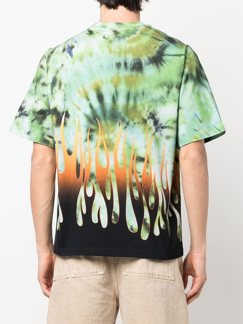 tie-dye print T-shirt - 4