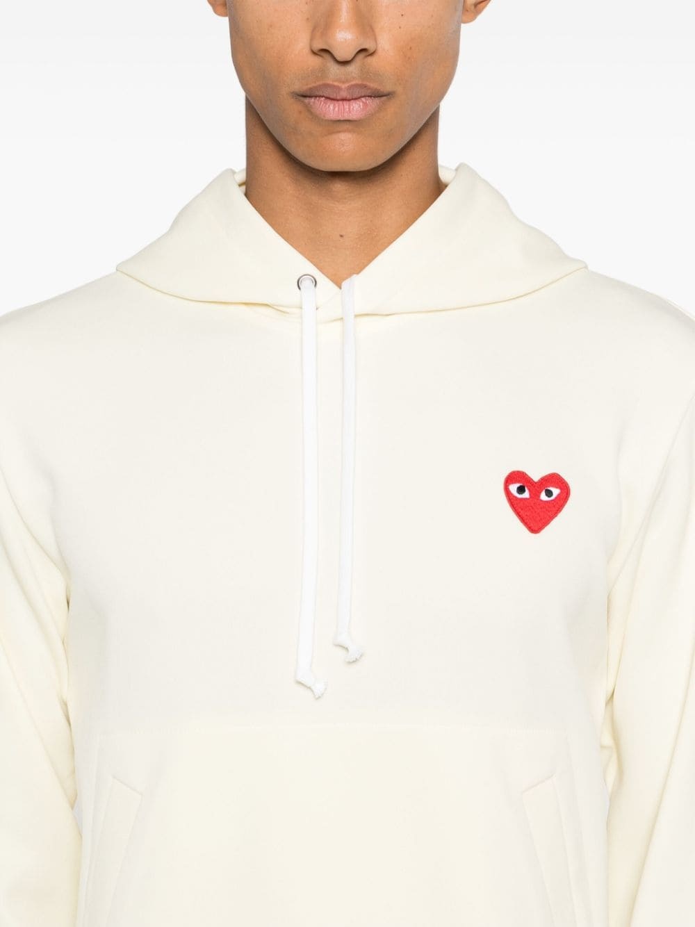 heart-patch hoodie - 6