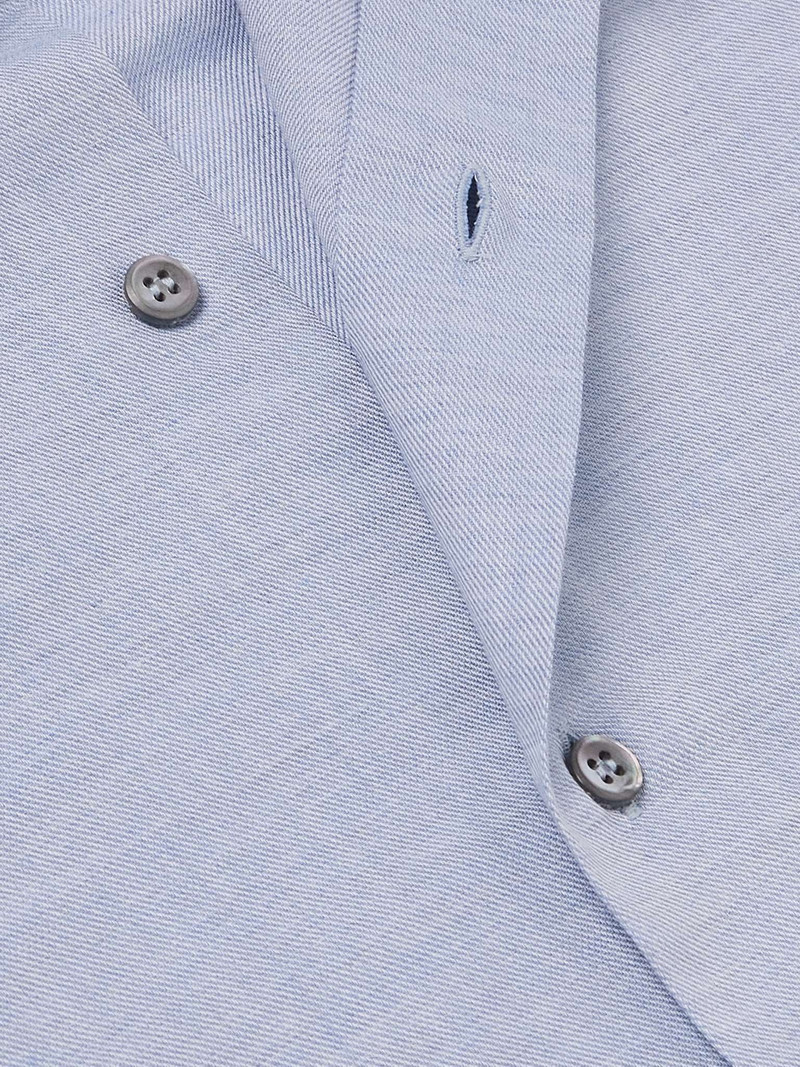 Brushed Cotton and Cashmere-Blend Twill Shirt 5