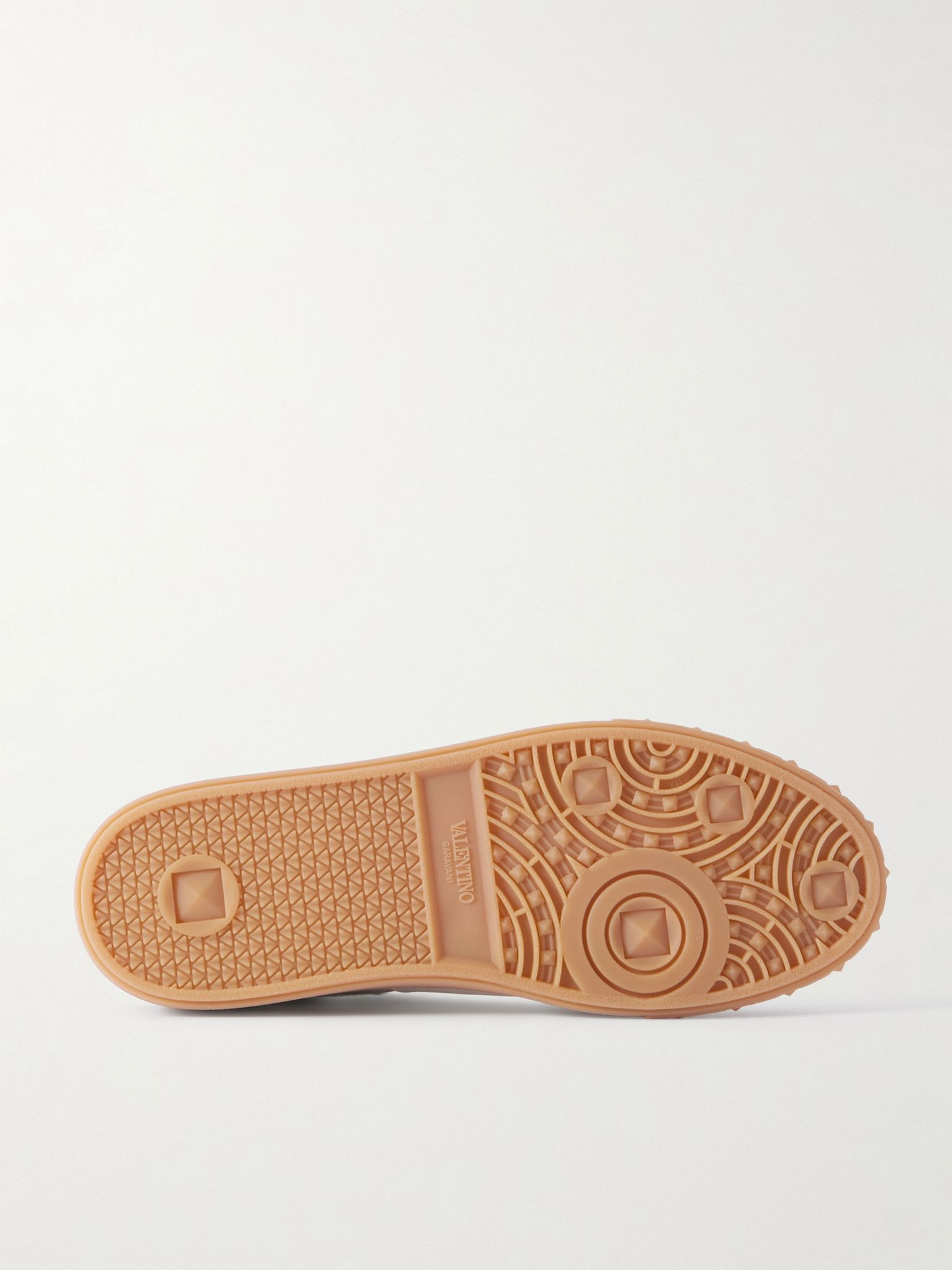 Upvillage Perforated Leather Sneakers White - 3