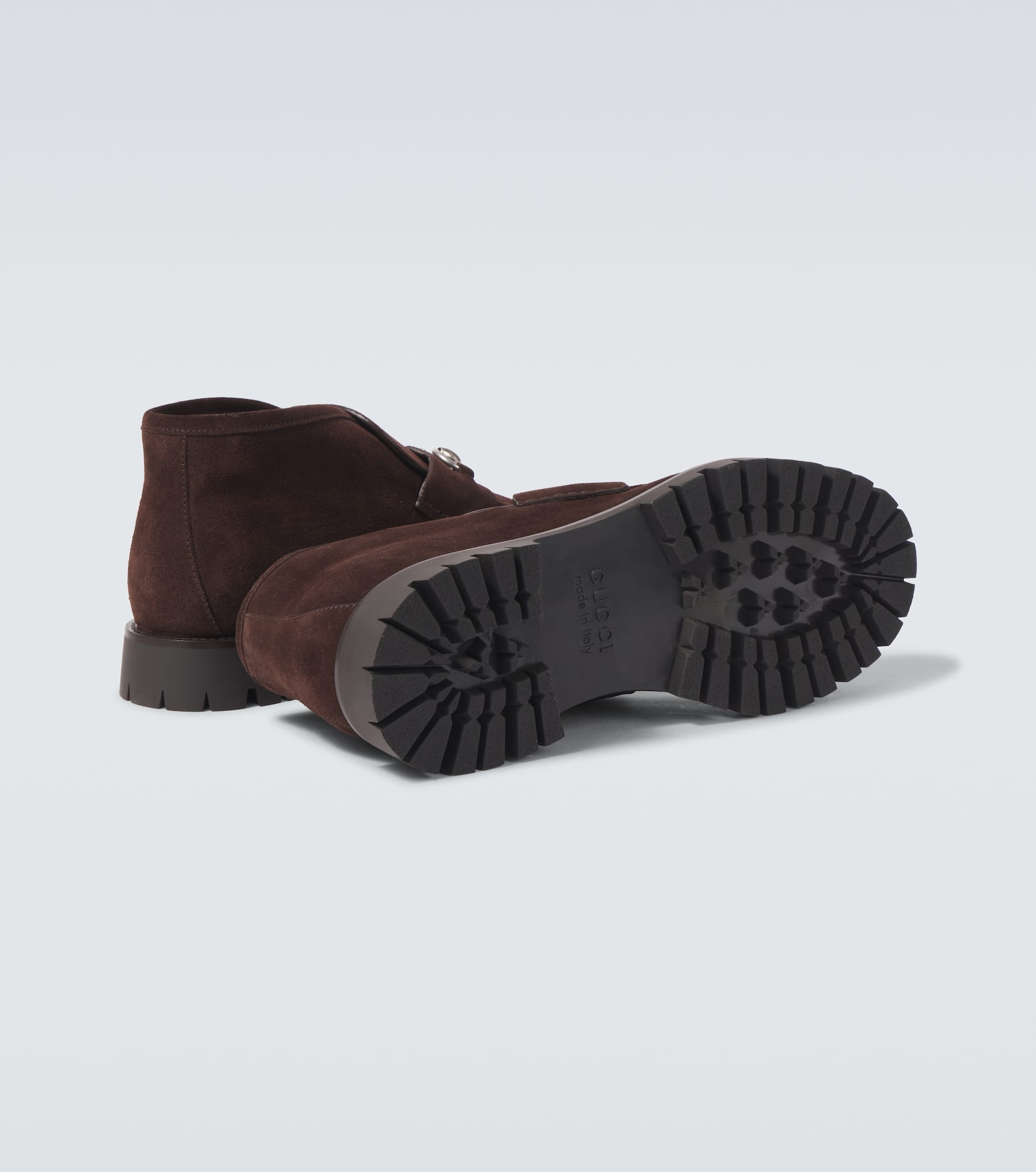 Horsebit suede desert boots - 7