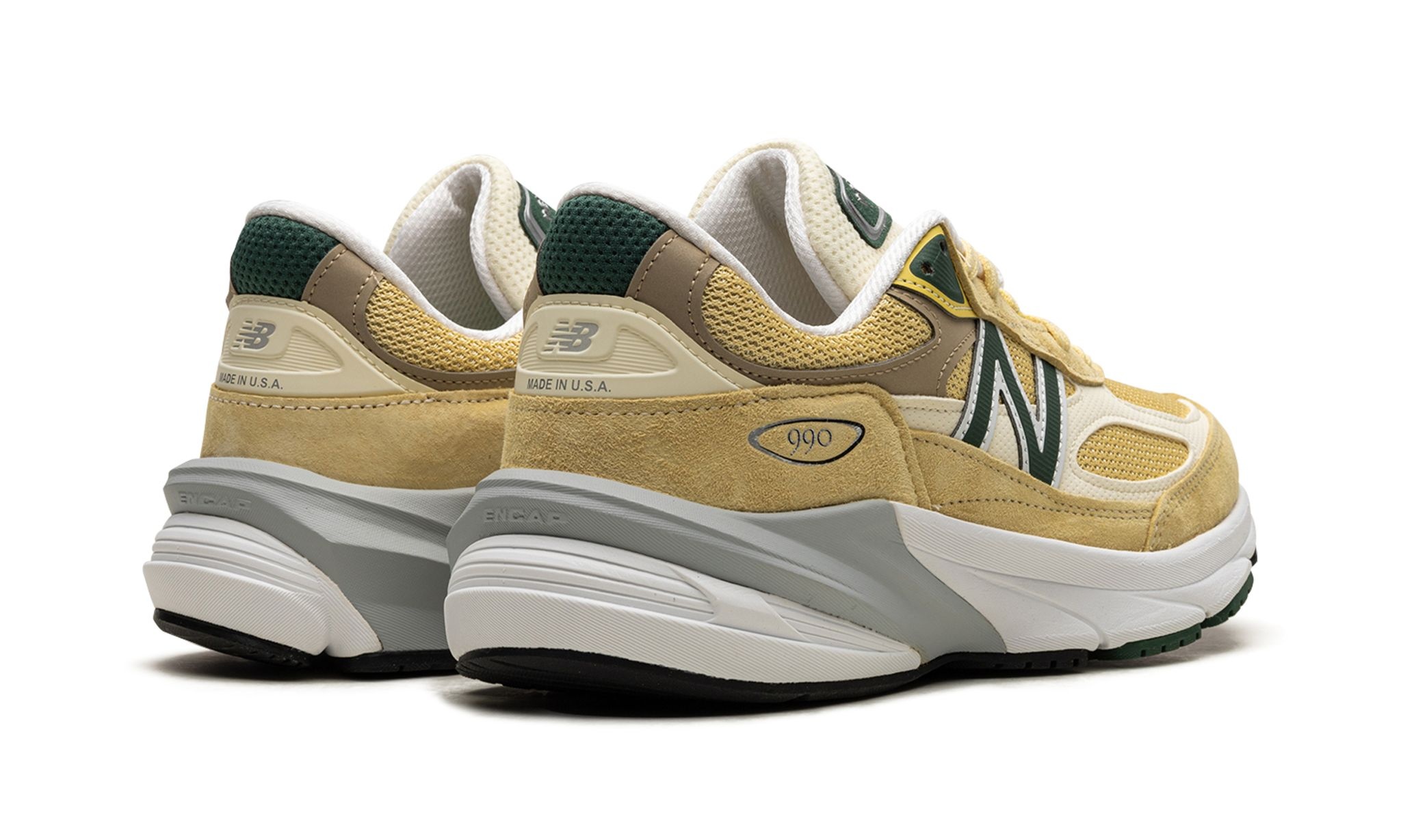 990 "Pale Yellow/Forest Green" - 3