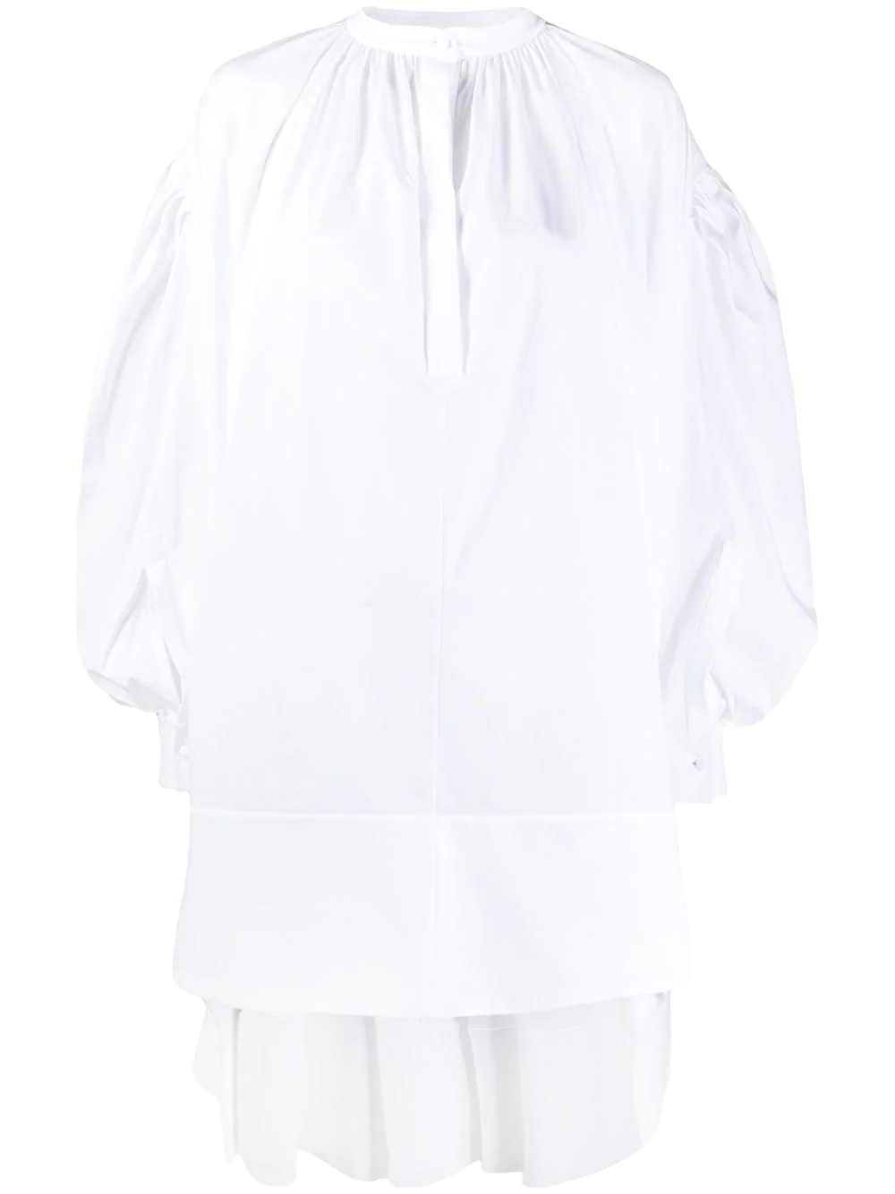 oversized bishop sleeve shirt - 1