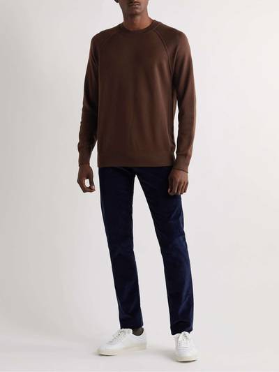 Loro Piana Cashmere, Virgin Wool and Silk-Blend Sweater outlook