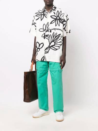 JACQUEMUS convertible cargo trousers outlook