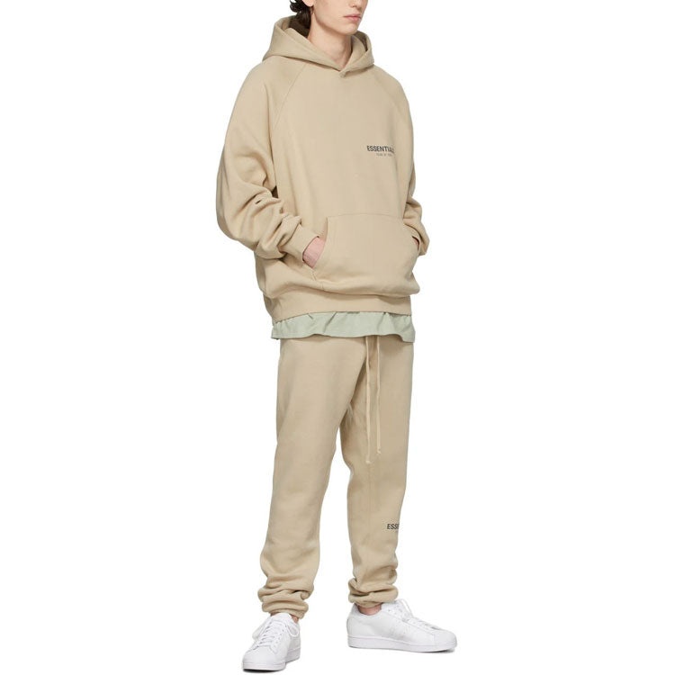 Fear of God Essentials FW21 SSENSE Exclusive Hoodie 'Linen' FOG-FW21-106 - 6