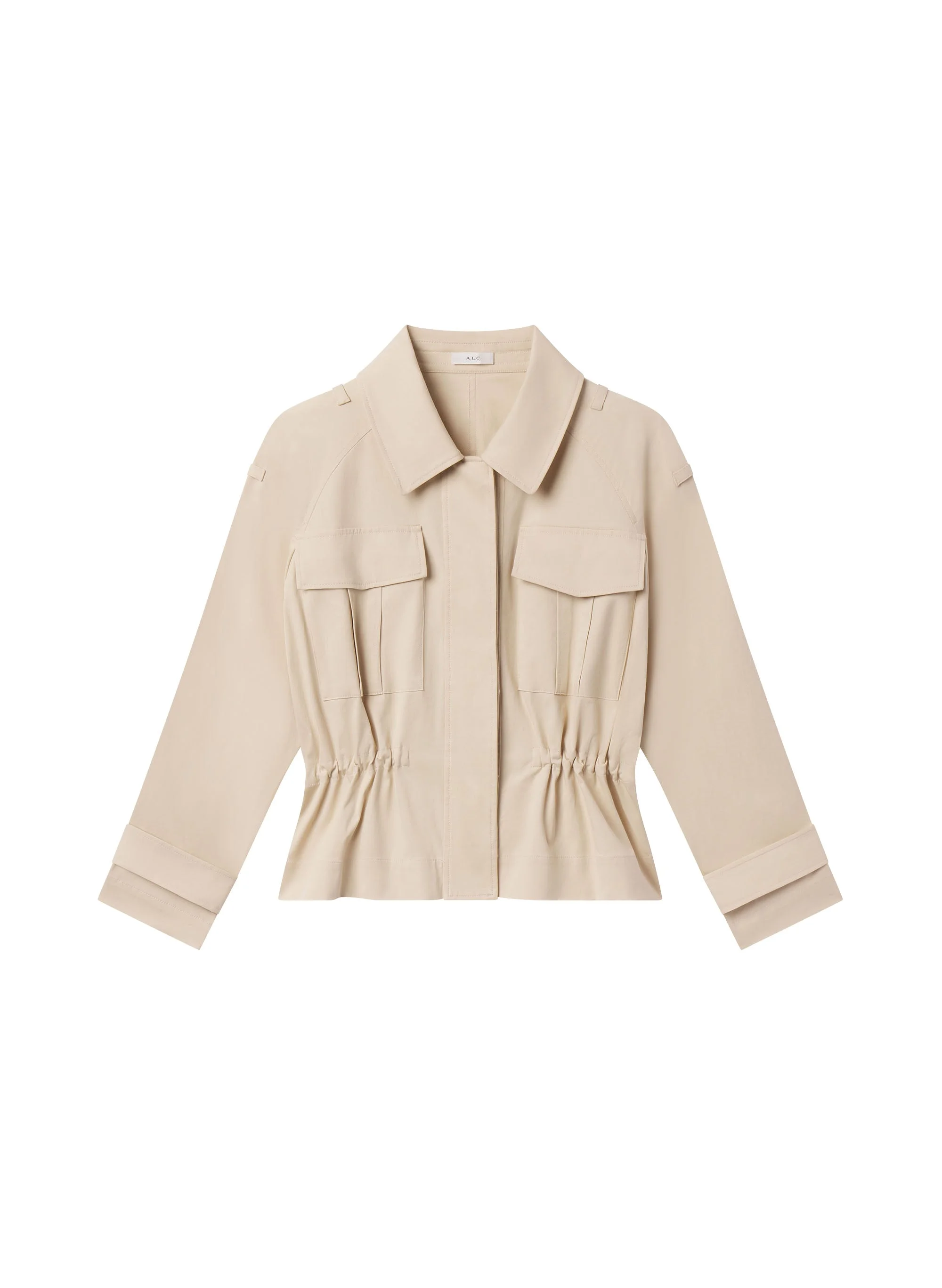 Maeve Cotton Utility Jacket - 1