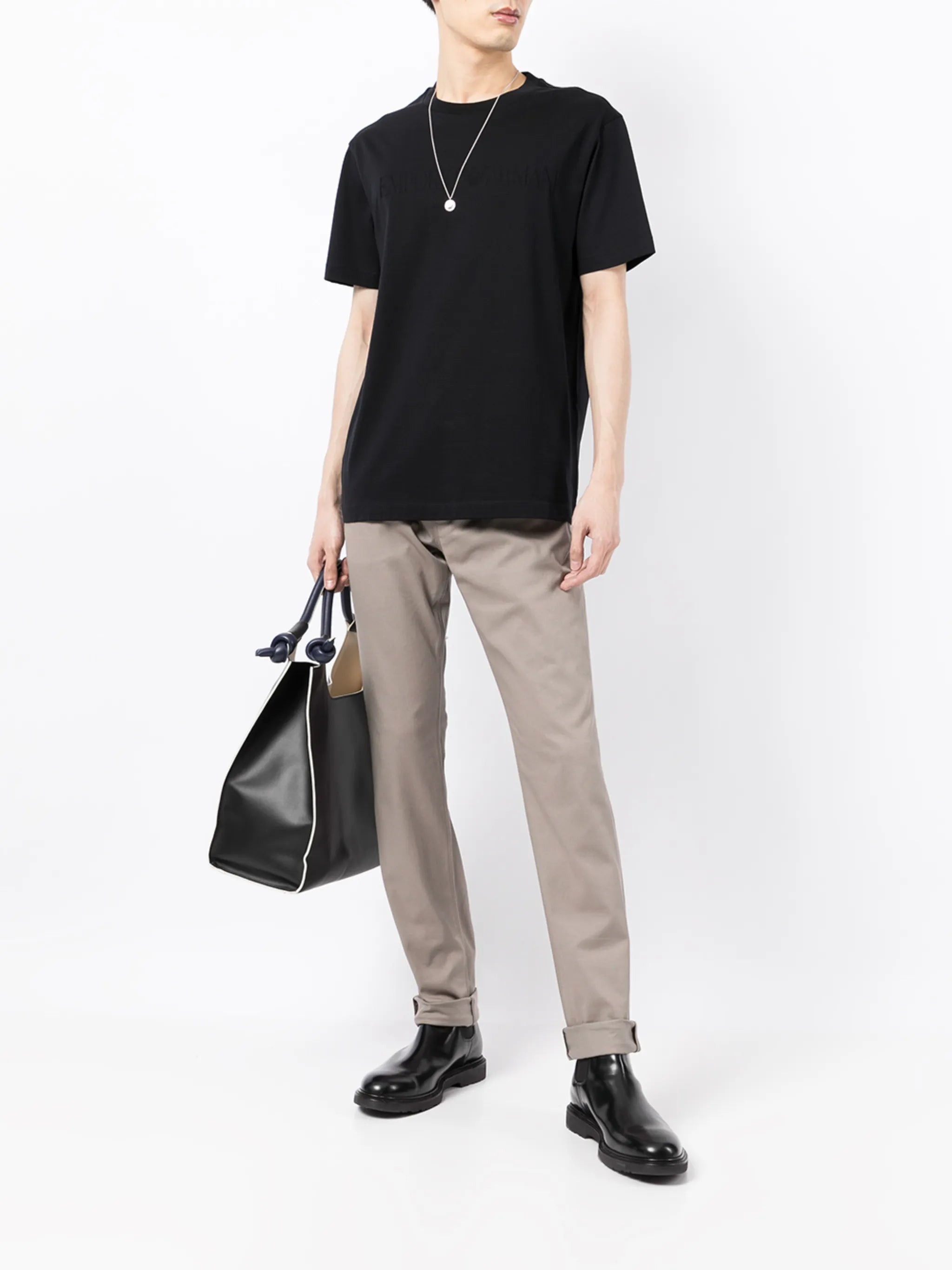 Emporio Armani Logo-print Crewneck T-shirt - 2