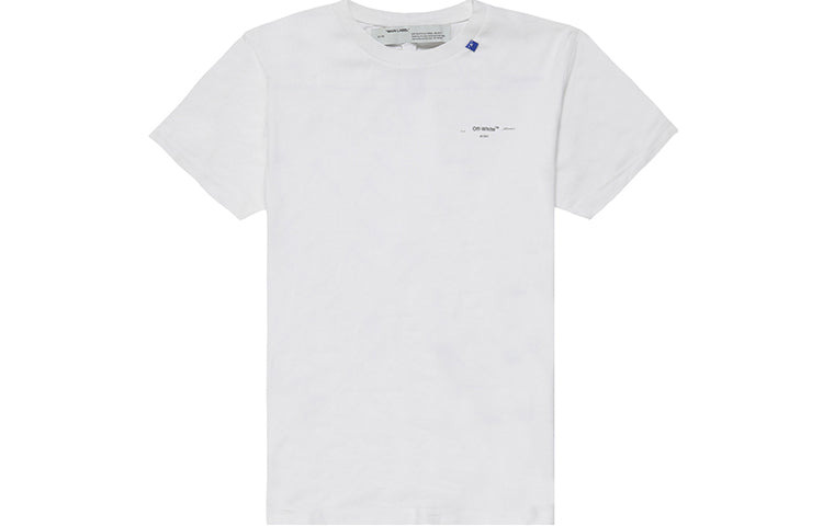 Off-White Crew Neck Pullovers Street Style Cotton Short Sleeves OMAA027E191850030191 - 2