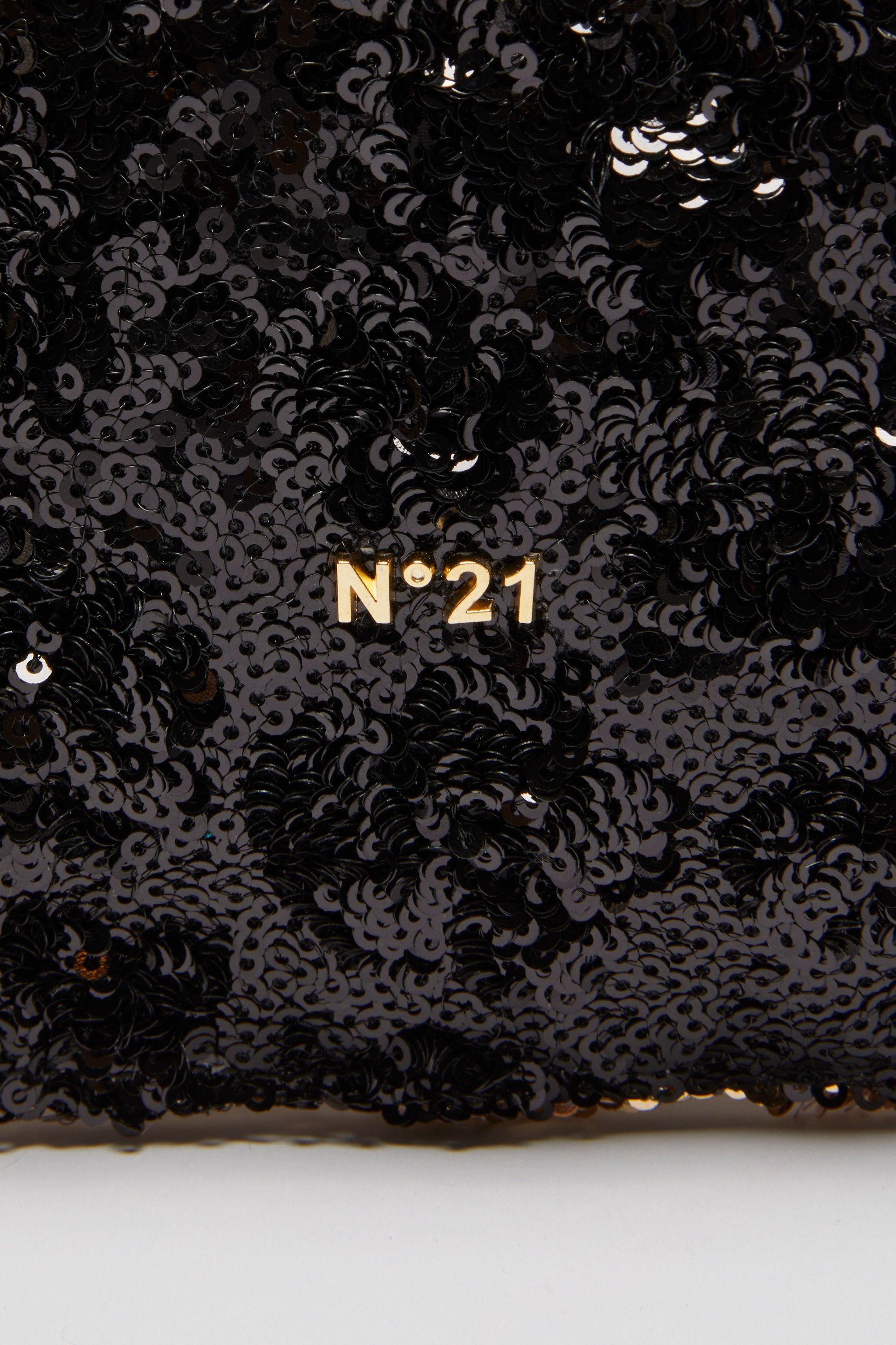 TWO-TONE SEQUIN SHOULDER BAG - 4