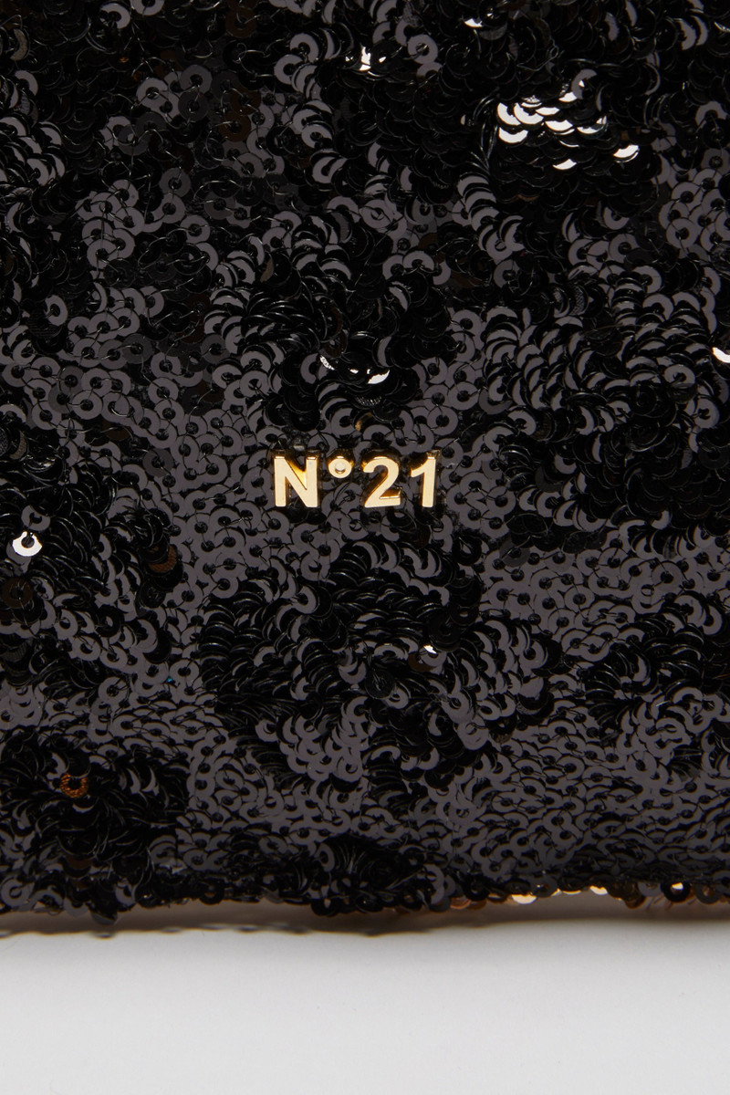 TWO-TONE SEQUIN SHOULDER BAG 4