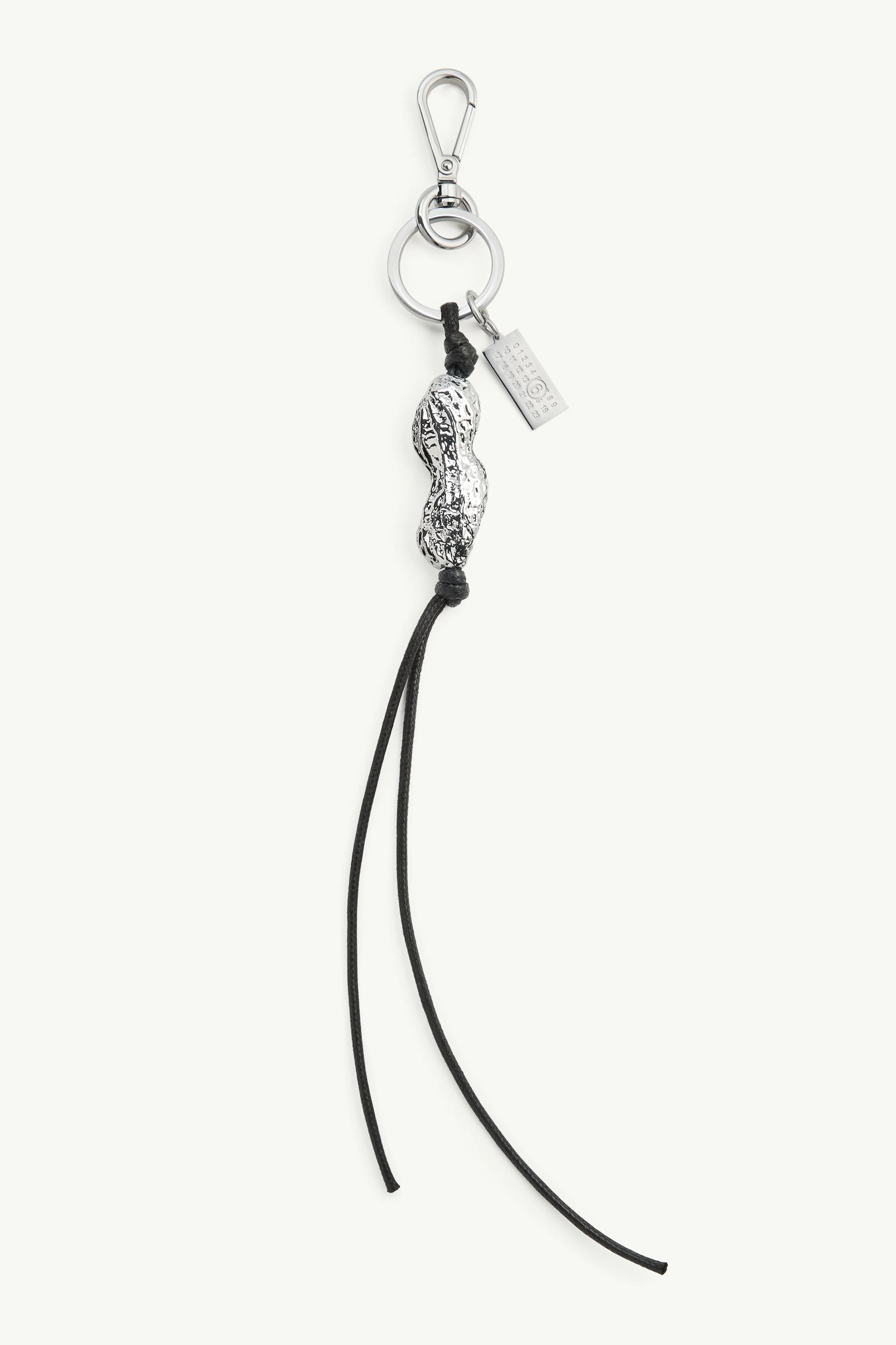 Leather lanyard keyring - 1
