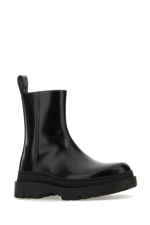 Black leather Highway ankle boots - 2