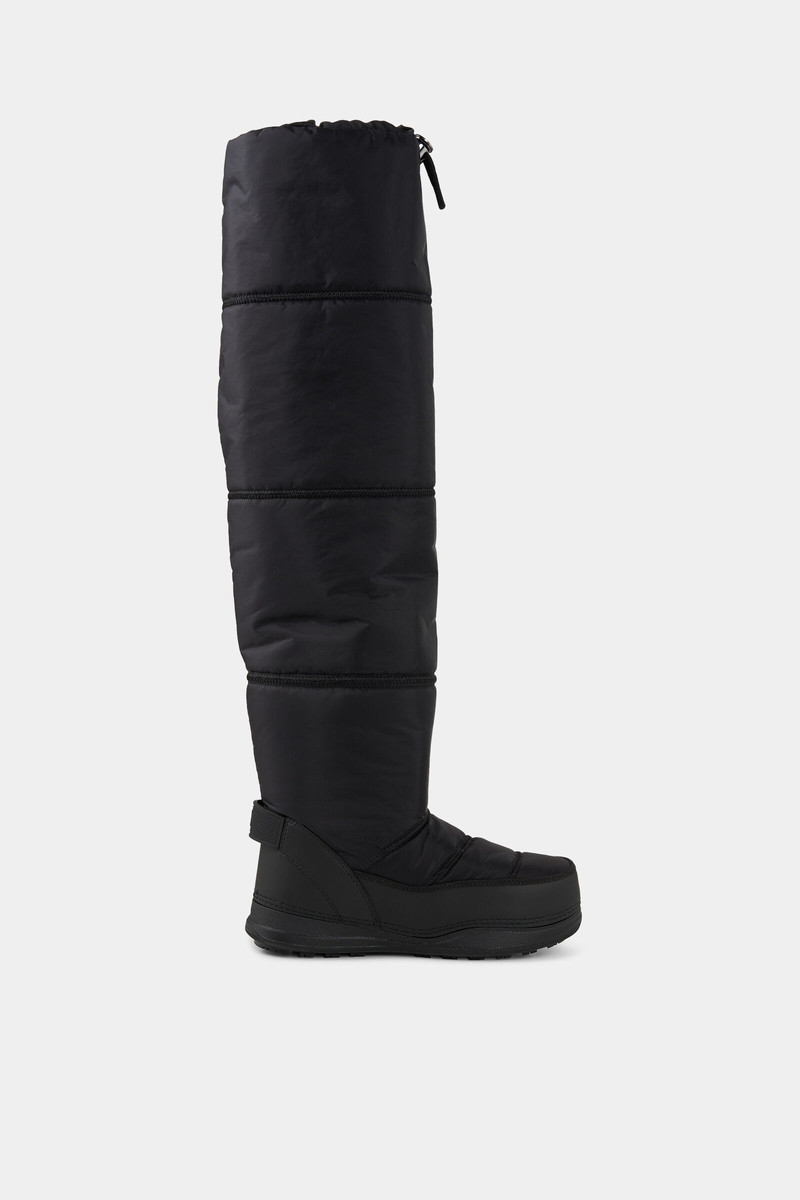 BOGNER Overknee snow boots La Plagne in Black outlook