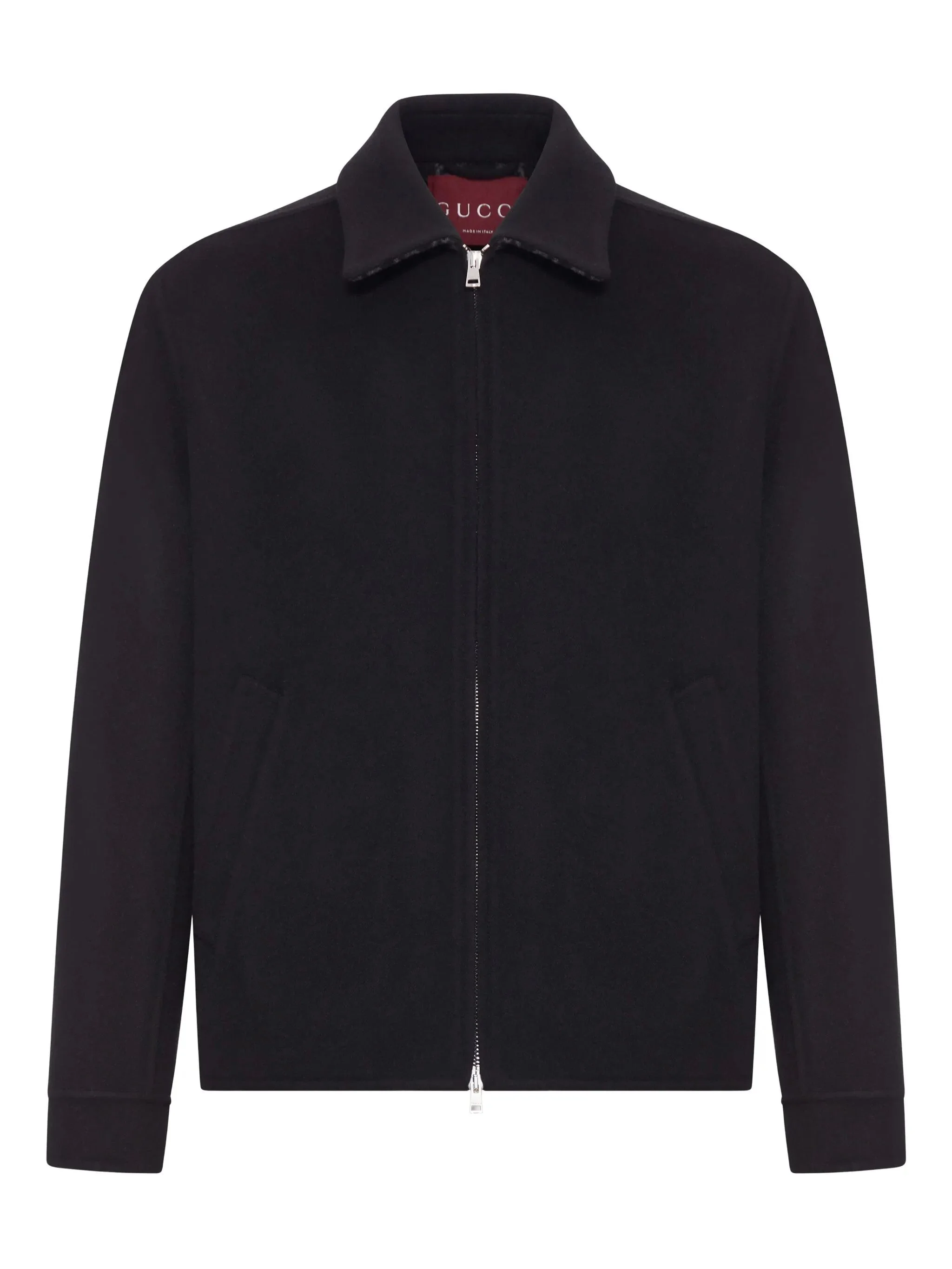 Gucci Double-slider Zip Wool Jacket - 1