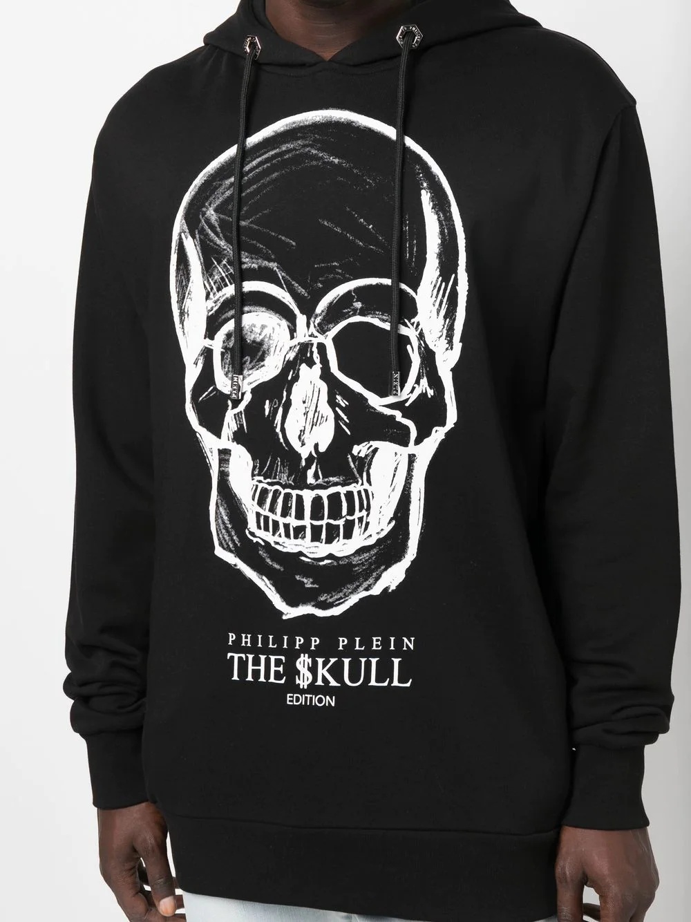 skull-print hoodie - 5