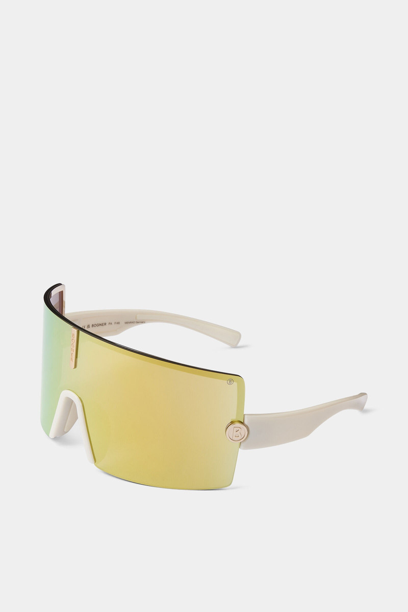 Parsenn Sunglasses in Gold/Cream 4